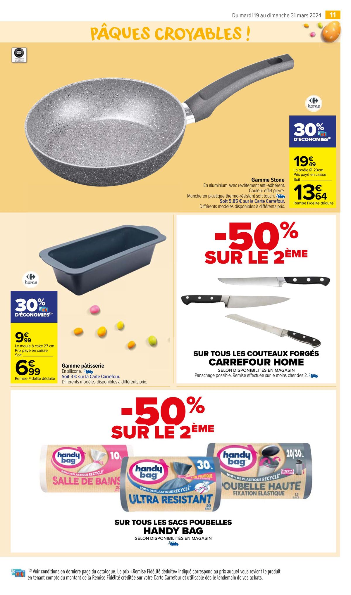 Catalogue Réussir ses fêtes à prix Pâques croyable !, page 00011