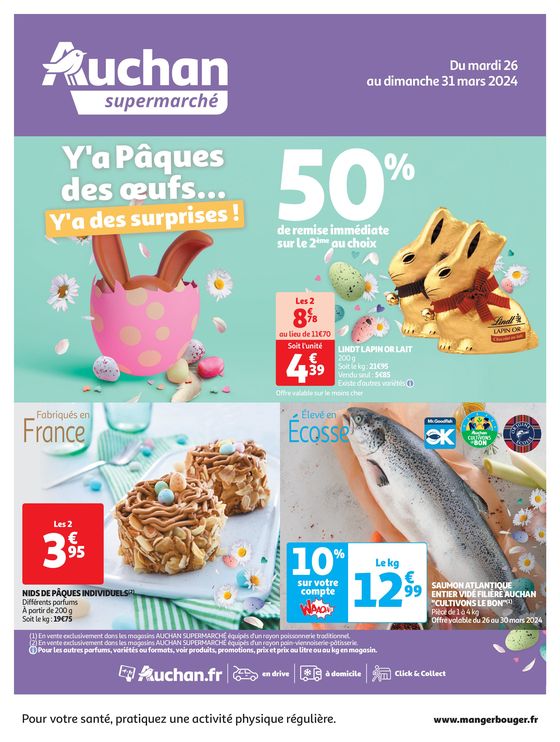 Auchan Supermarch Marseille Centre Commercial Barnabe 67