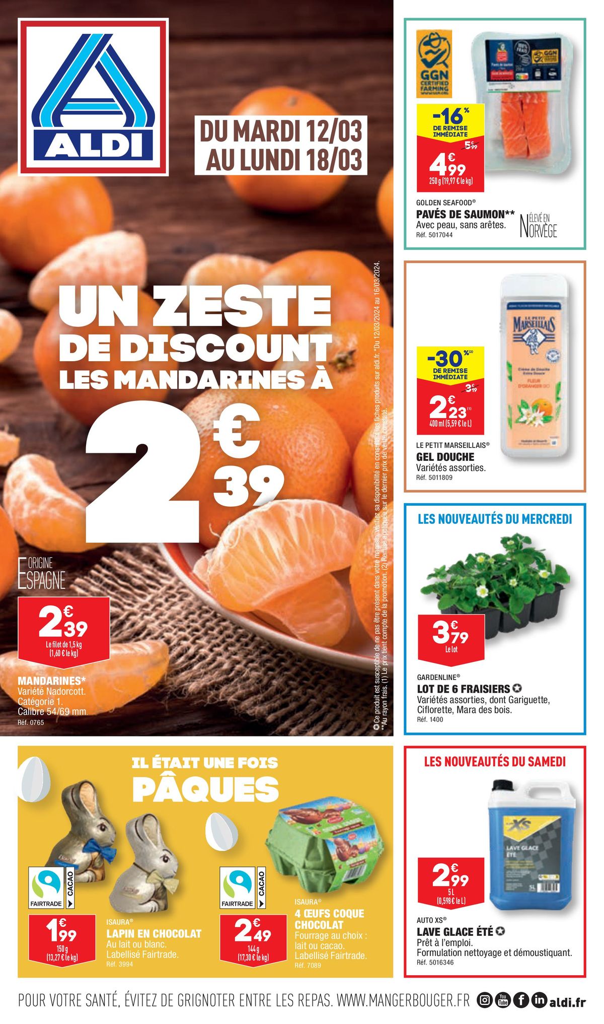 Catalogue UN ZESTE DE DISCOUNT LES MANDARINES À 2€ 39, page 00001