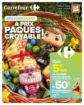 Catalogue Carrefour à Drancy | Des chocolats à prix pâques croyables ! | 19/03/2024 - 01/04/2024
