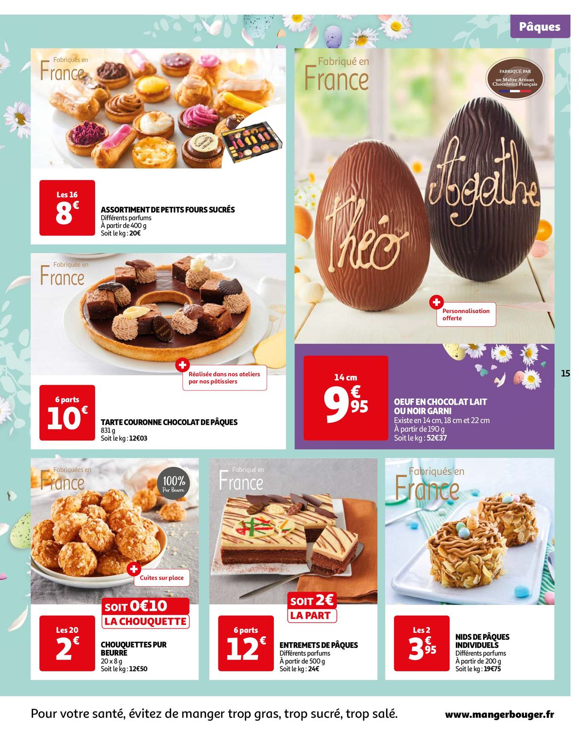 Catalogue Notre sélection de produits pour fêter Pâques, page 00015