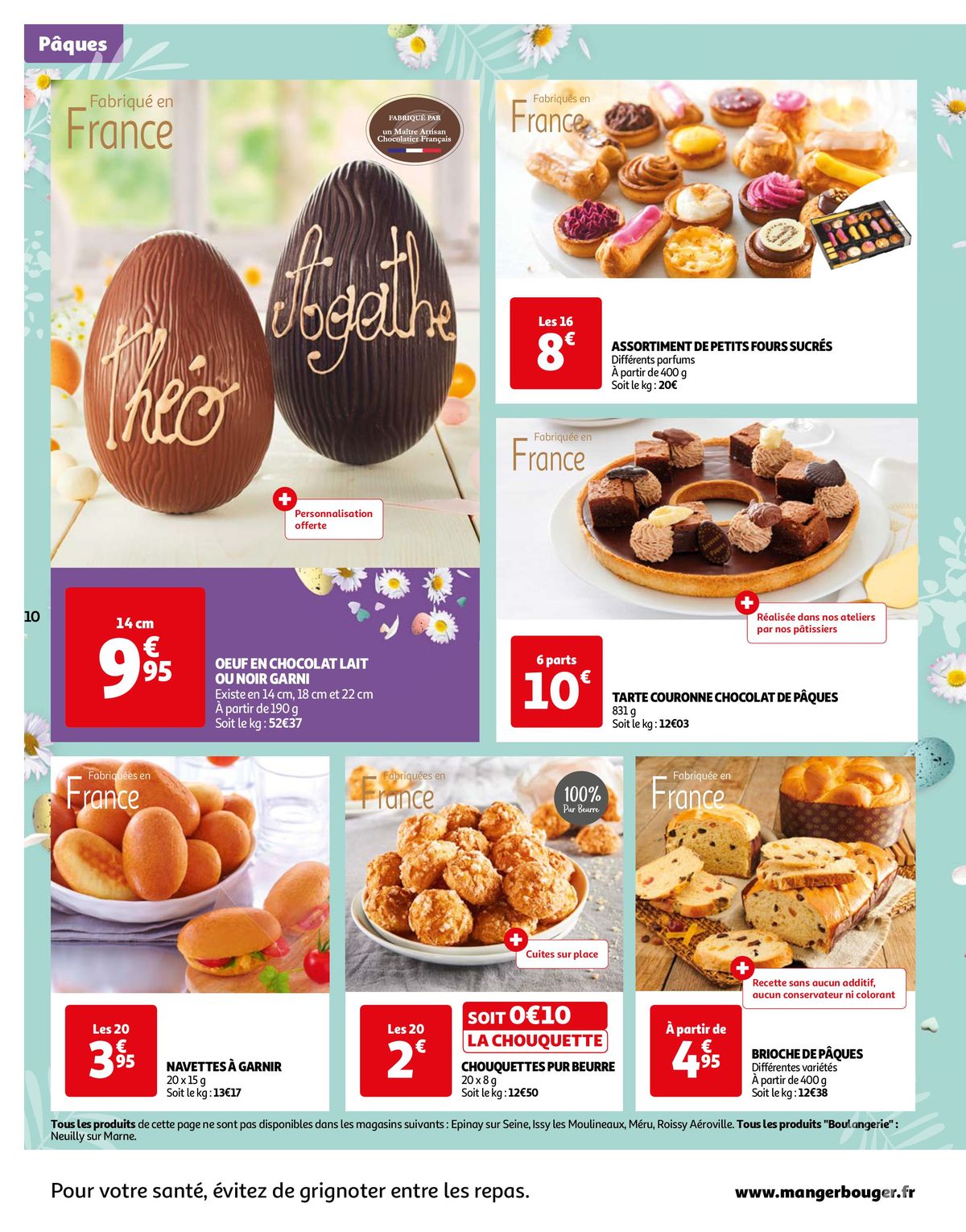 Catalogue Notre sélection de produits pour fêter Pâques, page 00010