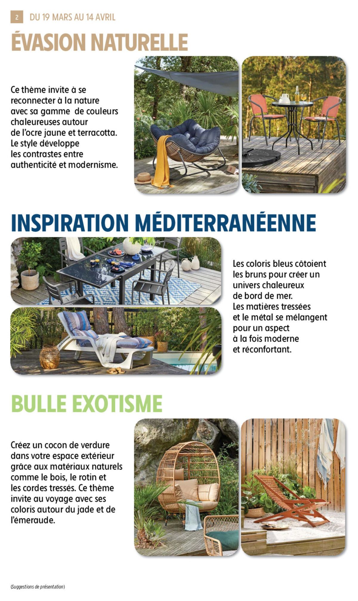 Catalogue TENDANCE PLEIN AIR 2024, page 00008