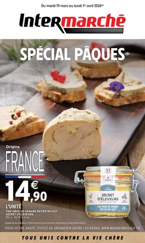 Catalogue Intermarché à Saint-Pée-sur-Nivelle | SPÉCIAL PÂQUES | 19/03/2024 - 01/04/2024