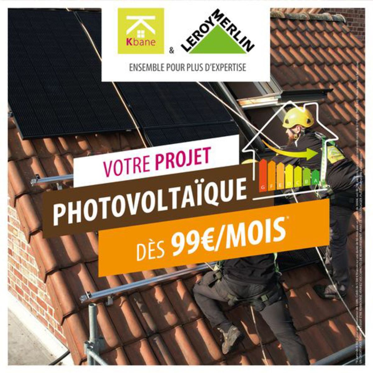 Catalogue VOTRE PROJET PHOTOVOLTAÏQUE DÈS 99€/MOIS, page 00001