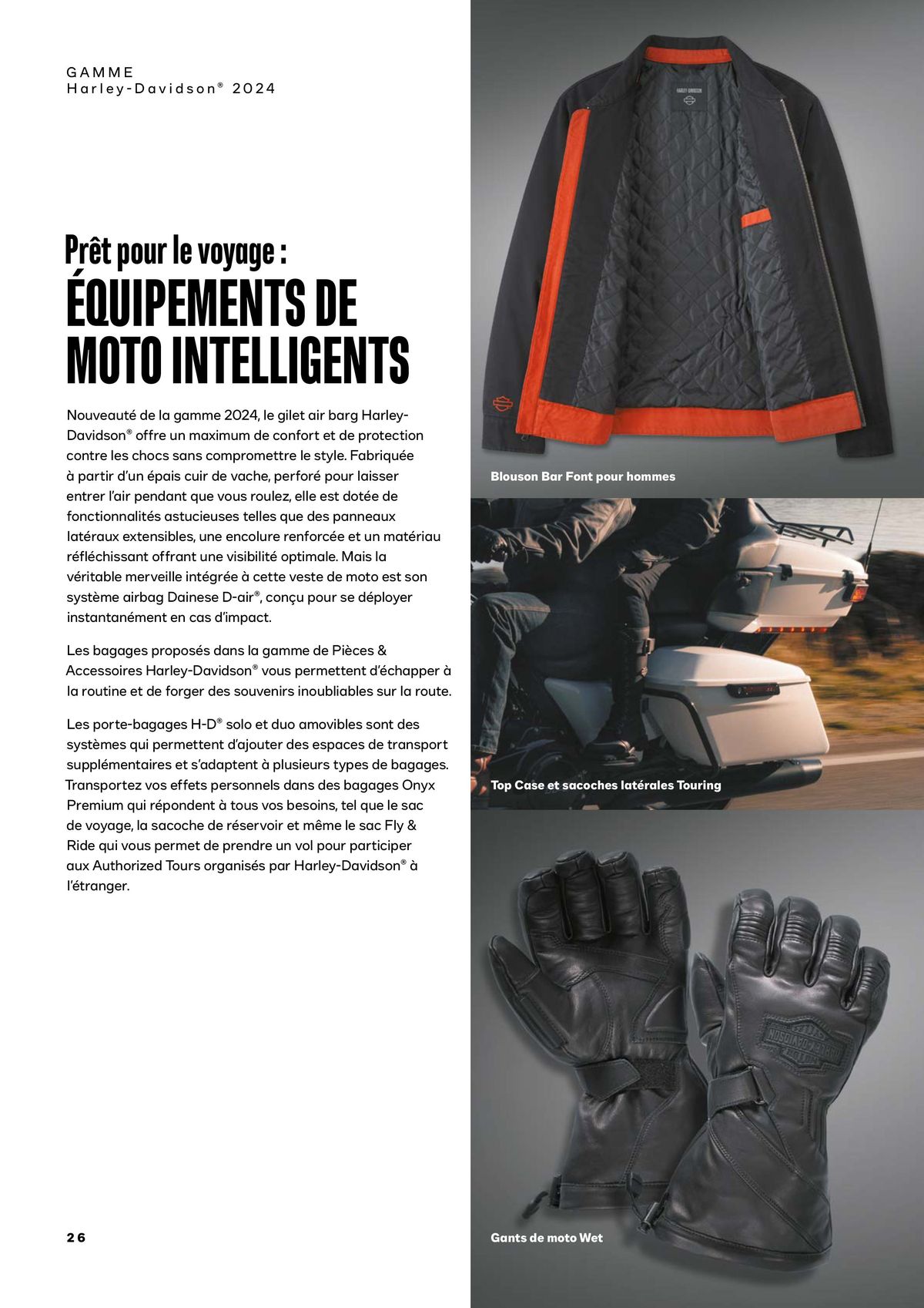 Catalogue GAMME Harley-Davidson® 2024, page 00026