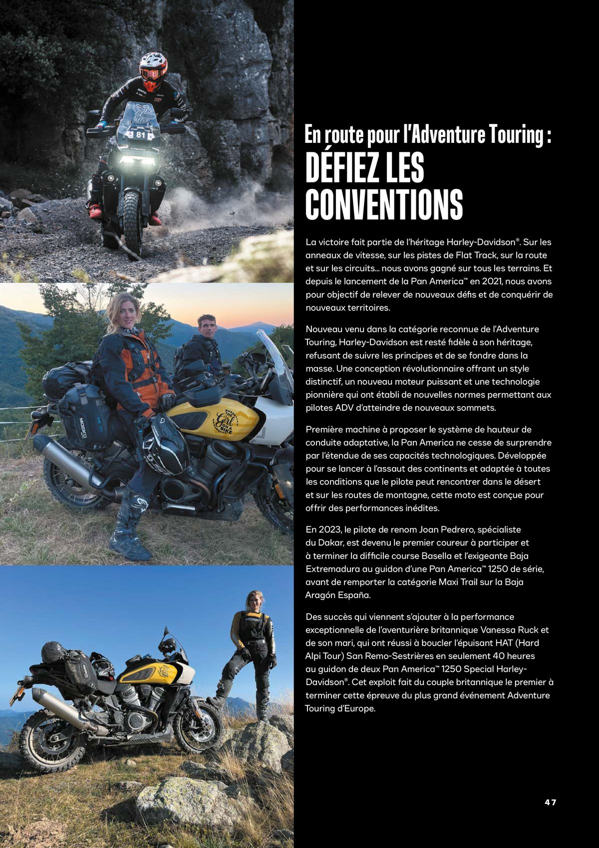 Catalogue GAMME Harley-Davidson® 2024, page 00047