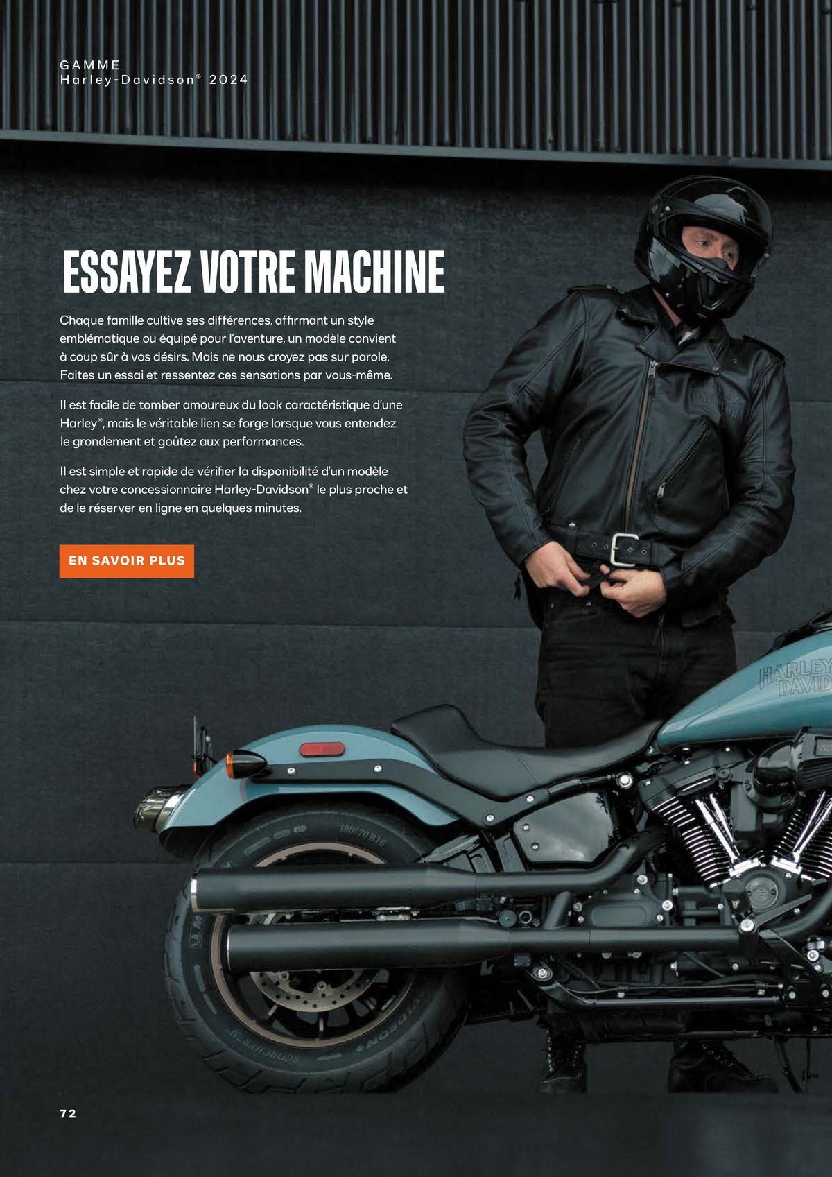 Catalogue GAMME Harley-Davidson® 2024, page 00072