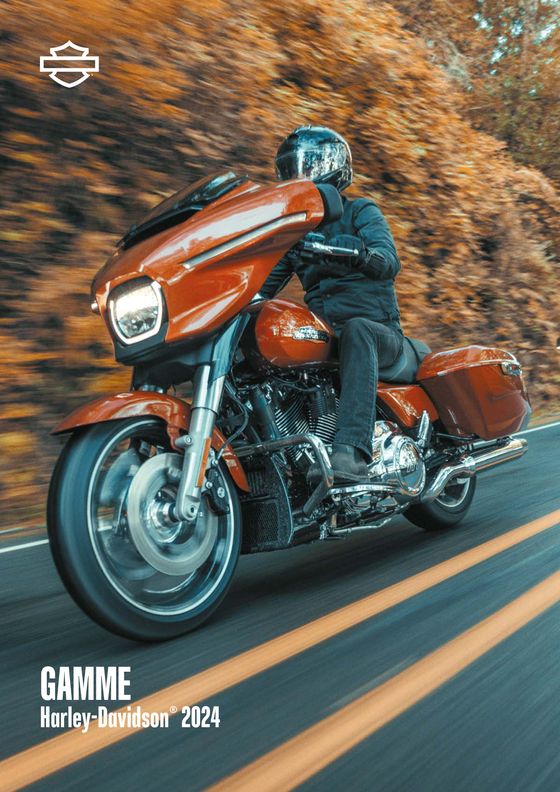 Catalogue Harley-Davidson à Cagnes-sur-Mer | GAMME Harley-Davidson® 2024 | 12/03/2024 - 30/11/2024