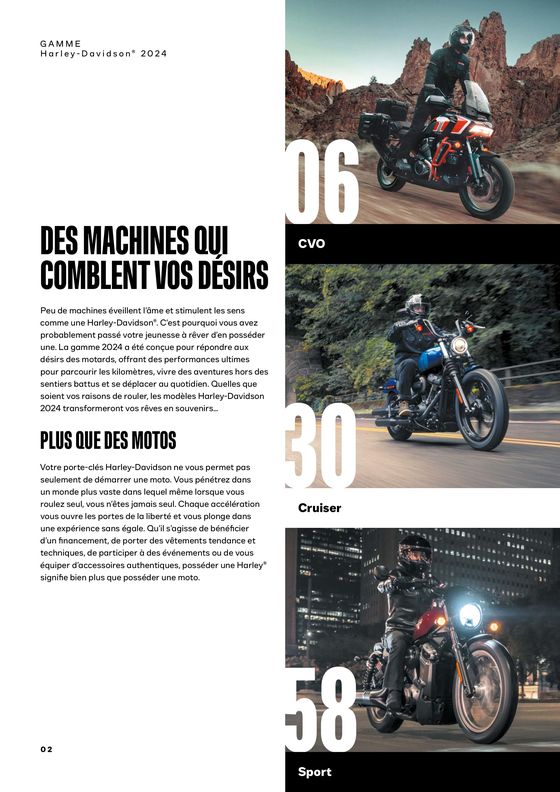 Catalogue Harley-Davidson à Dijon | GAMME Harley-Davidson® 2024 | 12/03/2024 - 30/11/2024