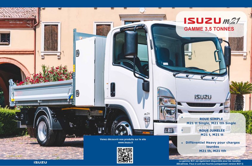 Catalogue ISUZU | ISUZU m21 GAMME 3,5 TONNES  | 12/03/2024 - 31/10/2024