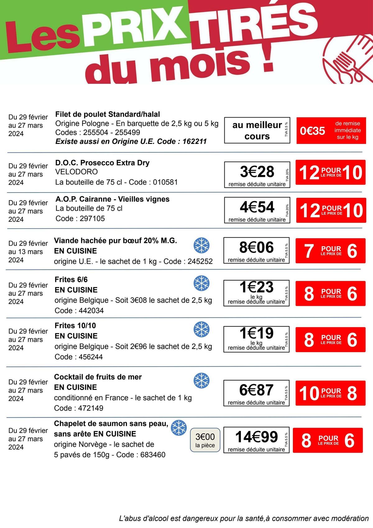 Catalogue Les prix tirés du mois !, page 00001