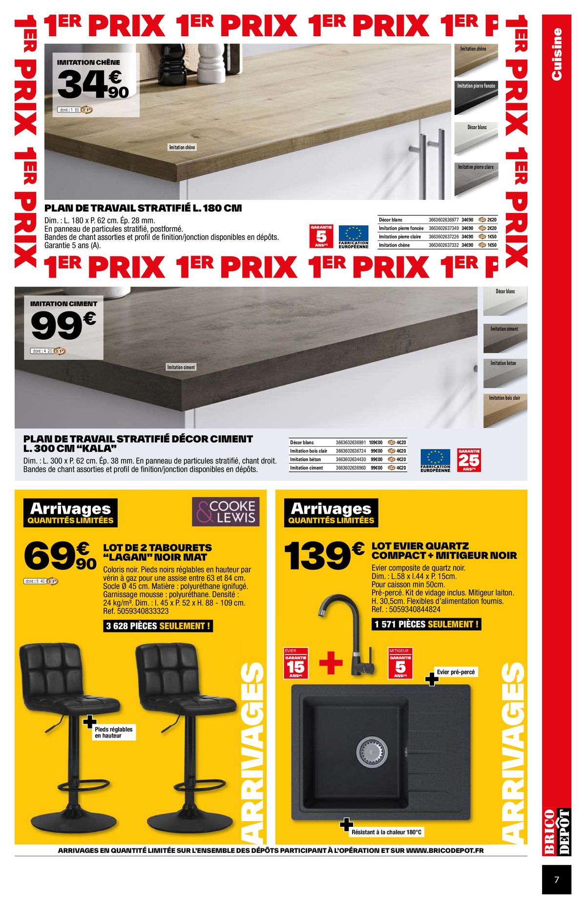 Catalogue PRIX DÉPÔT, page 00007