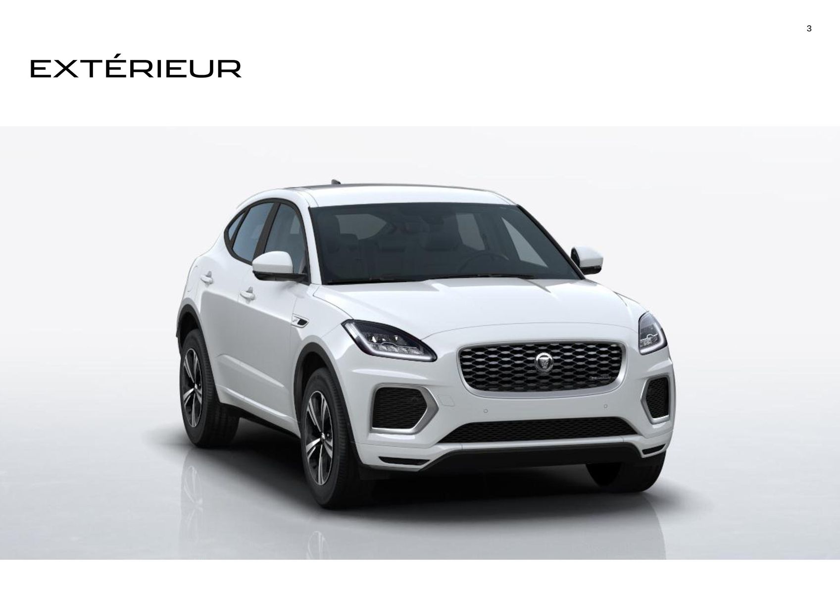 Catalogue JAGUAR E-PACE Fuji white, page 00003