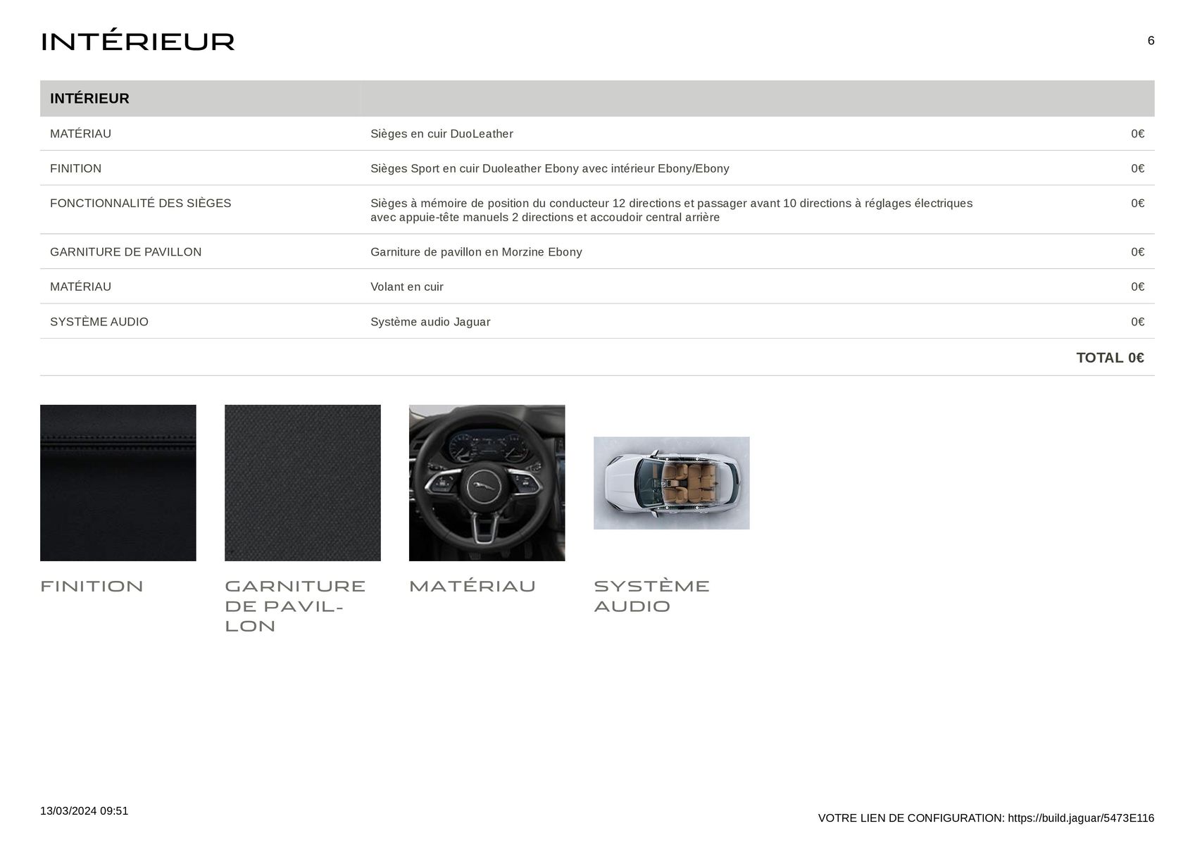 Catalogue JAGUAR E-PACE Fuji white, page 00006