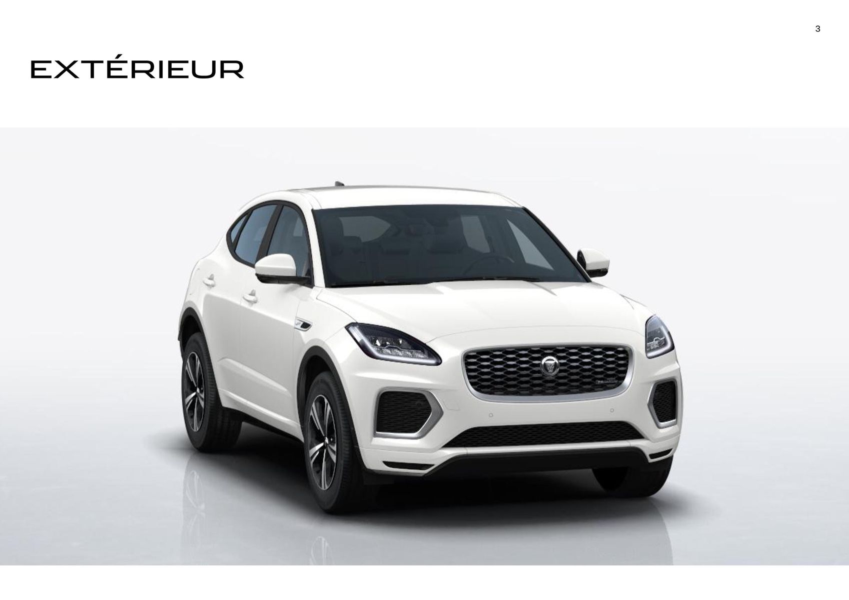 Catalogue JAGUAR E-PACE Ostuni Pearl White, page 00003