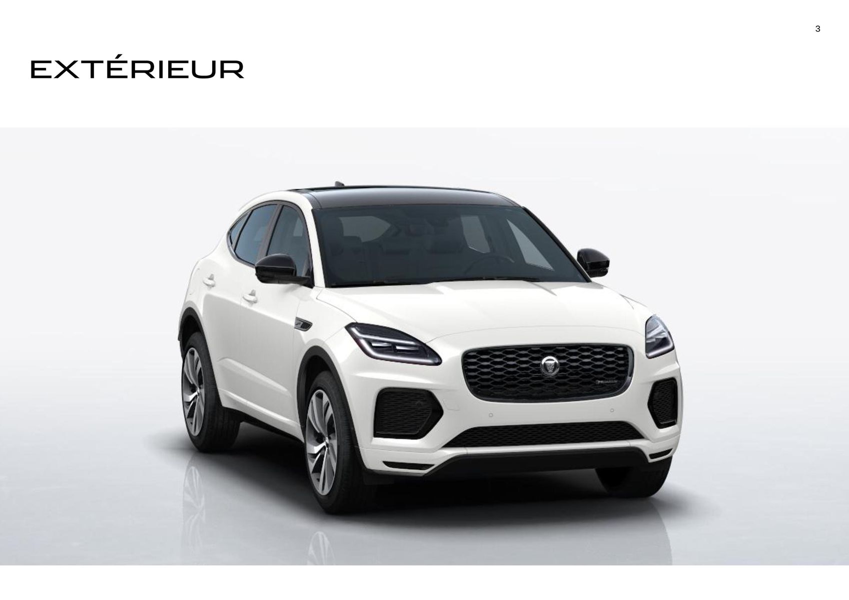 Catalogue E‑PACE R‑DYNAMIC HSE E Ostuni Pearl White, page 00003