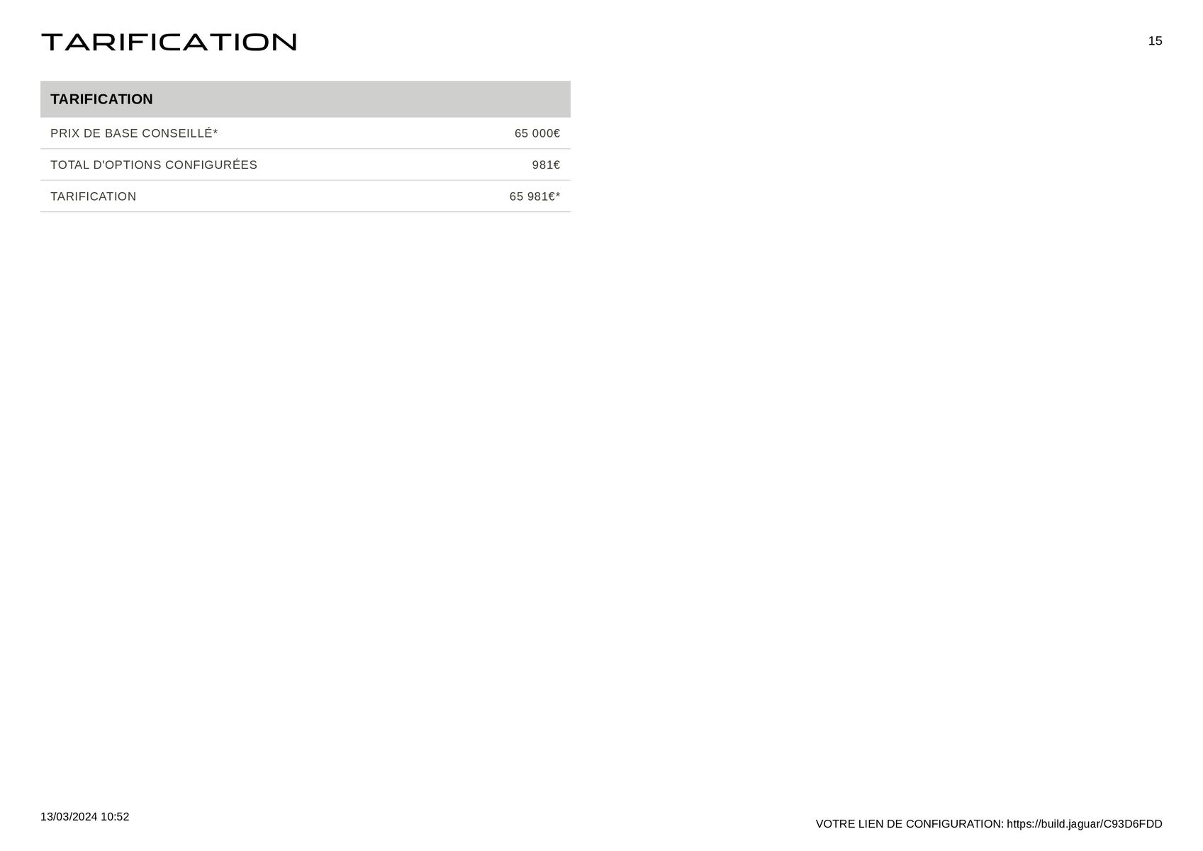 Catalogue E‑PACE R‑DYNAMIC HSE E Ostuni Pearl White, page 00015