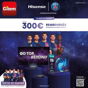 Promos de Multimédia et Electroménager à Tourcoing | Nouvelle offres Gitem sur Gitem | 13/03/2024 - 31/03/2024