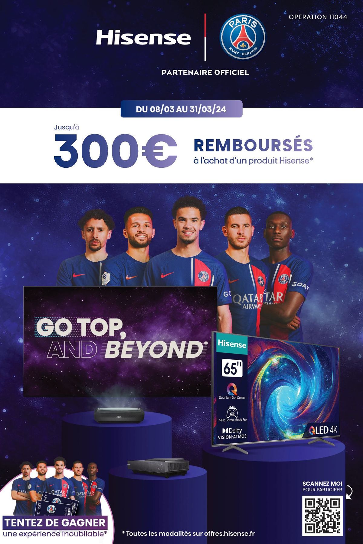 Catalogue Jusqu'à 300€ remboursés avec Hisense, page 00001