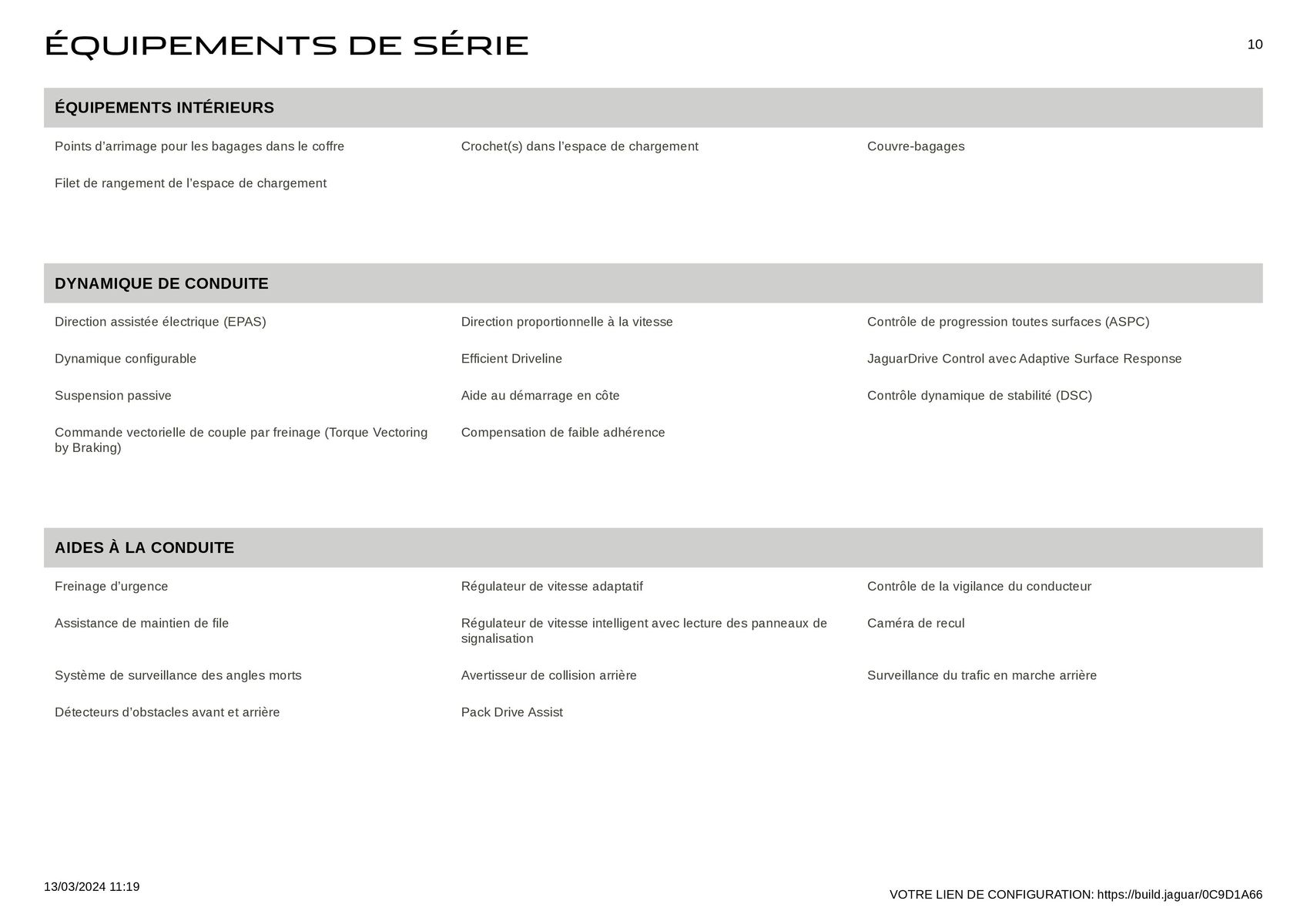 Catalogue E-PACE P200 Hybride Flexfuel MHEV Eiger grey, page 00010