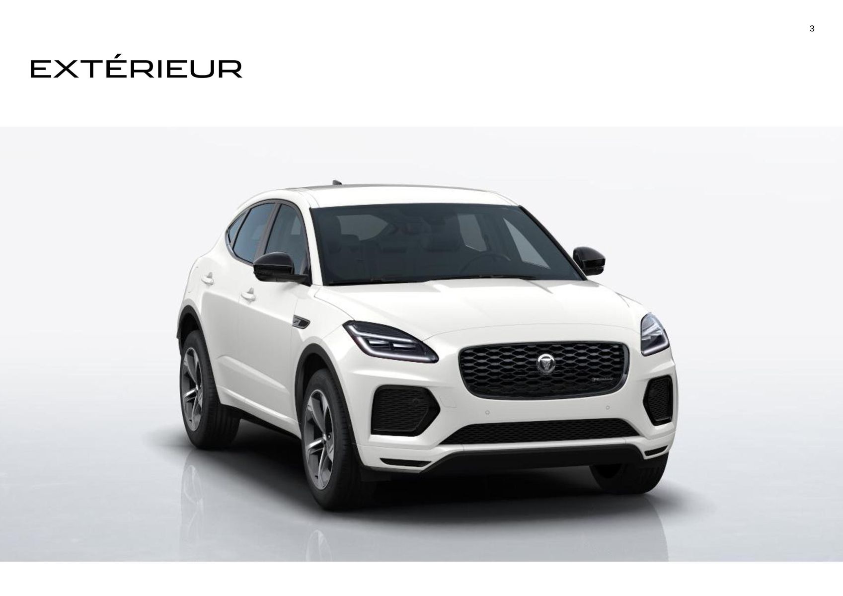 Catalogue E-PACE P200 Hybride Flexfuel MHEV Ostuni Pearl White, page 00003