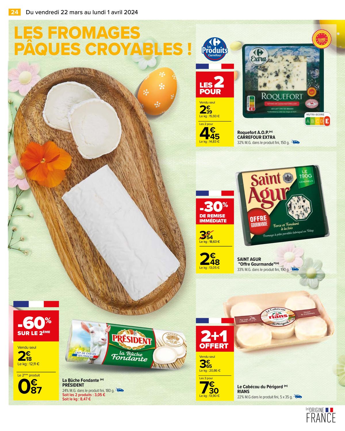 Catalogue Un Repas de Fête à Prix Pâques Croyable !, page 00026