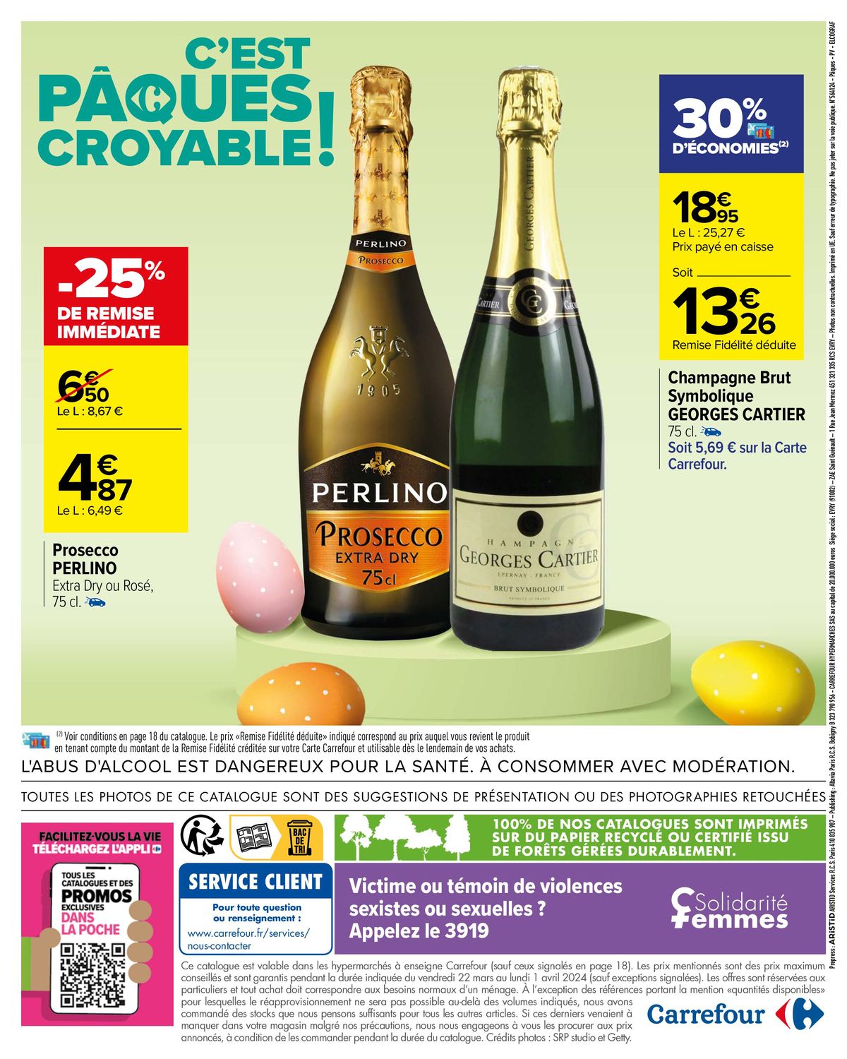 Catalogue Un Repas de Fête à Prix Pâques Croyable !, page 00042
