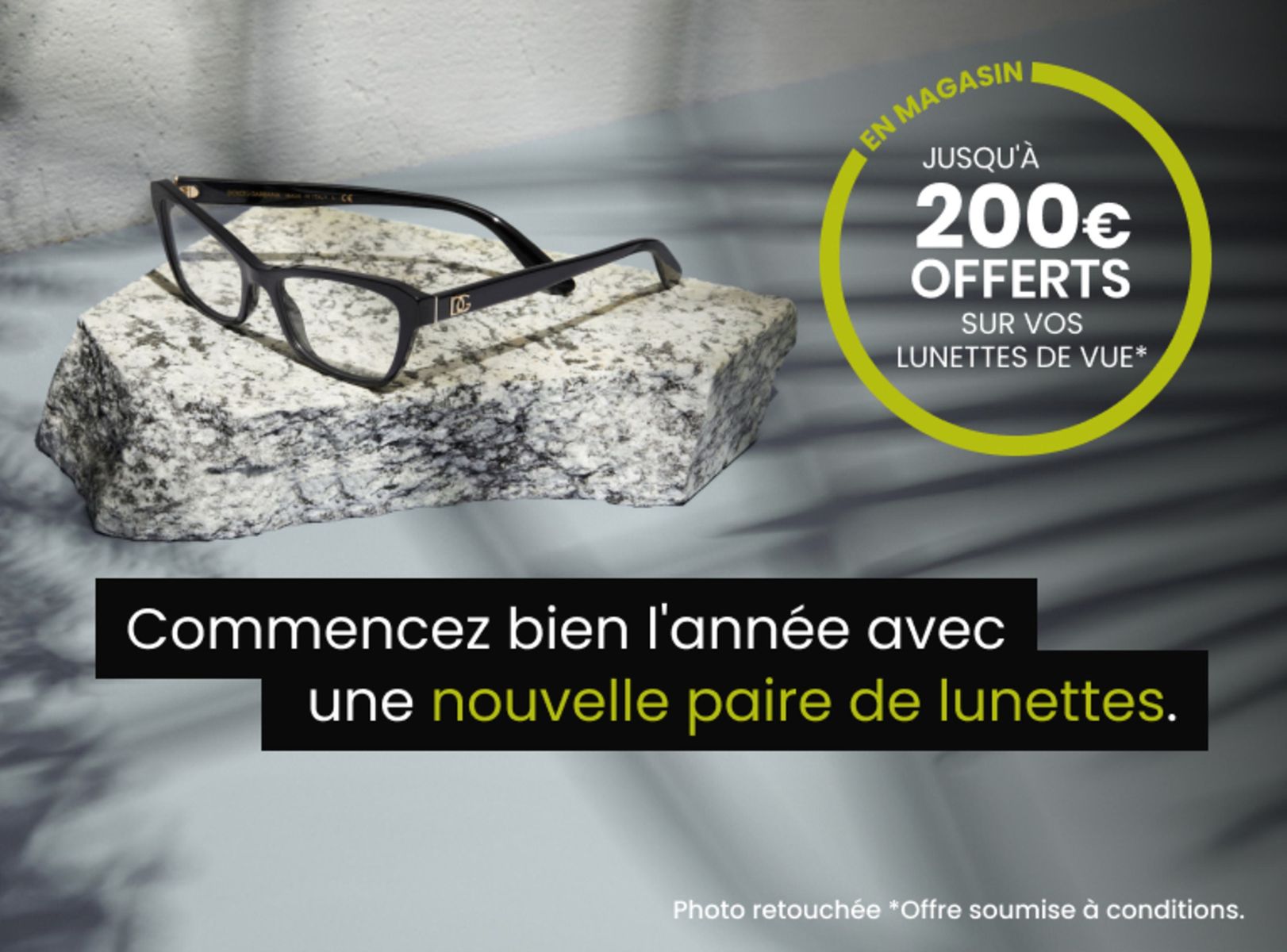 Catalogue JUSQU'A 200€ OFFERTS SUR VOS LUNETTES DE VUE*, page 00001