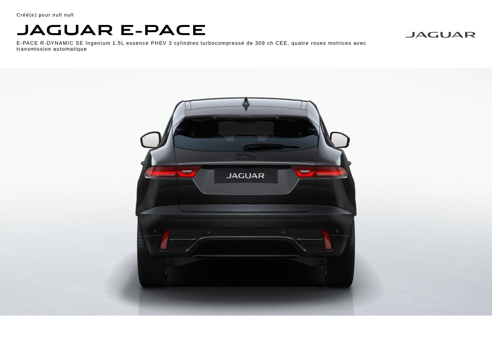 Catalogue E‑PACE R‑DYNAMIC SE Santorini black, page 00001