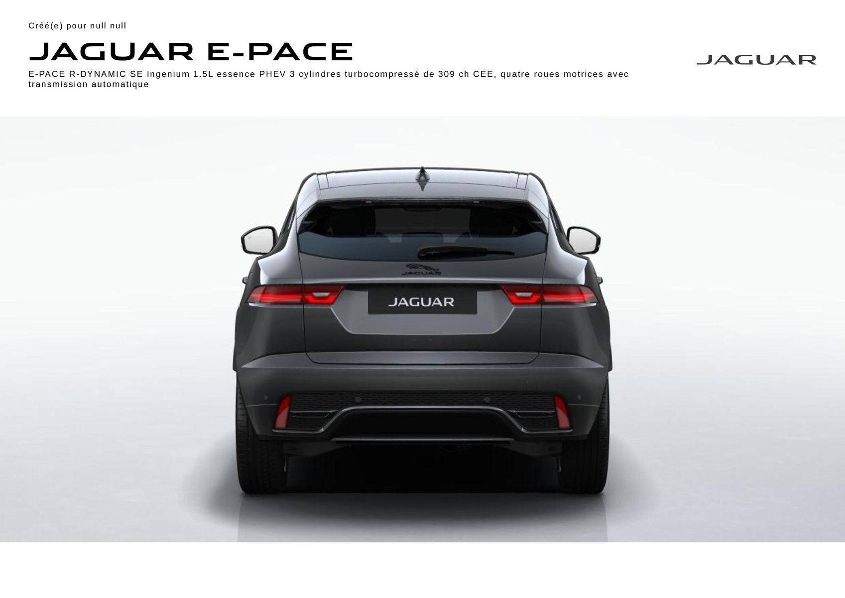 Catalogue E‑PACE R‑DYNAMIC SE Carpathian Grey, page 00001