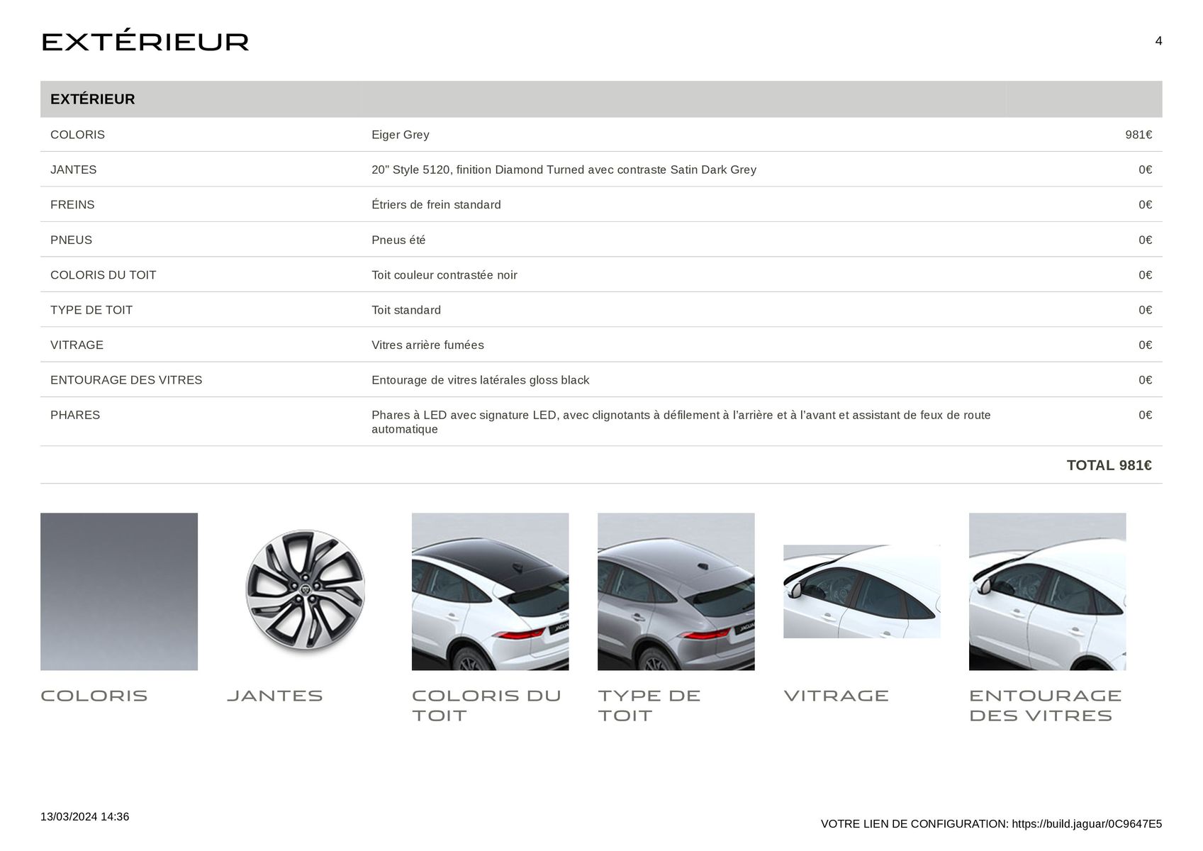 Catalogue E‑PACE R‑DYNAMIC HSE Eiger grey, page 00004