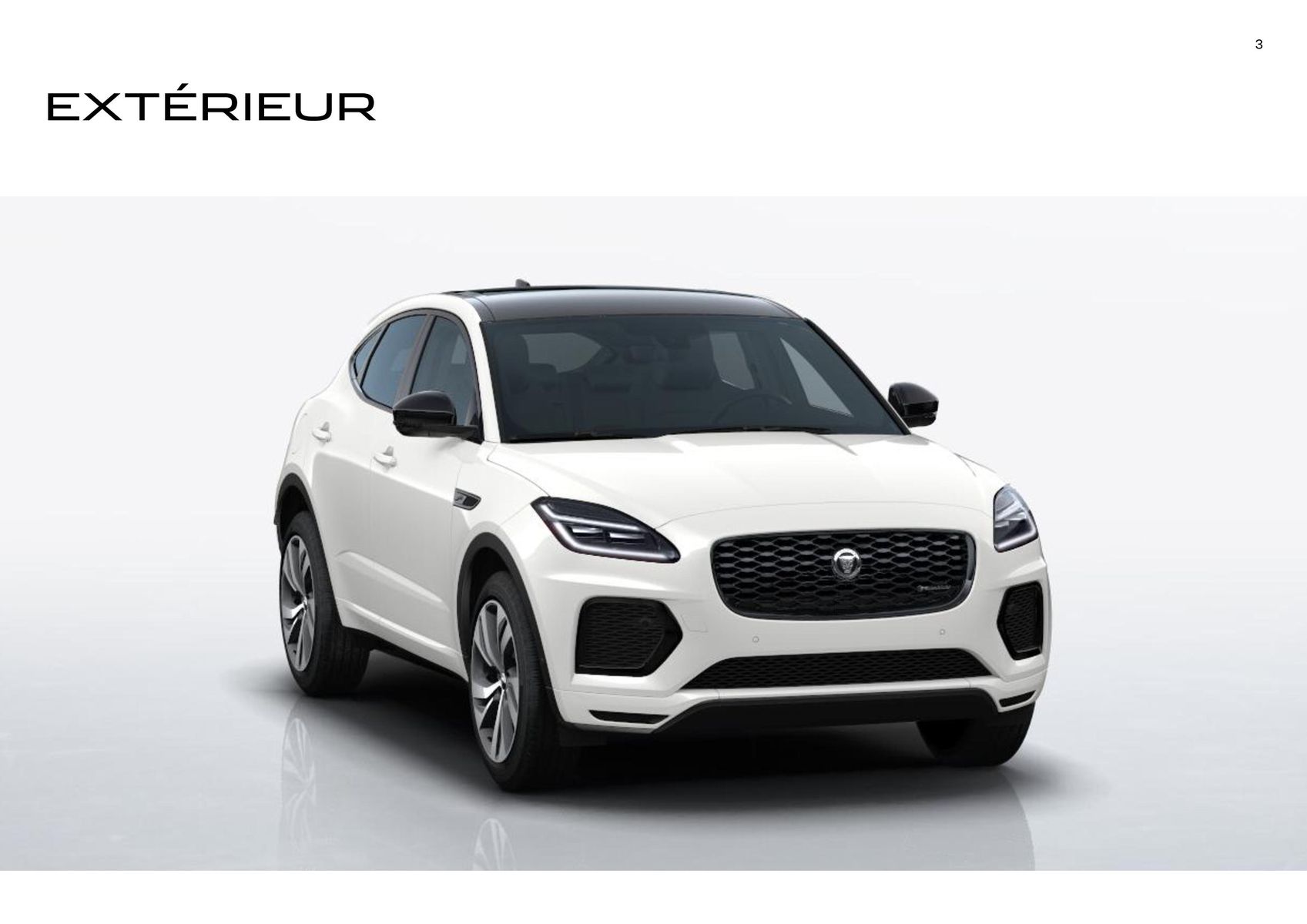 Catalogue E‑PACE R‑DYNAMIC HSE Ostuni Pearl White, page 00003