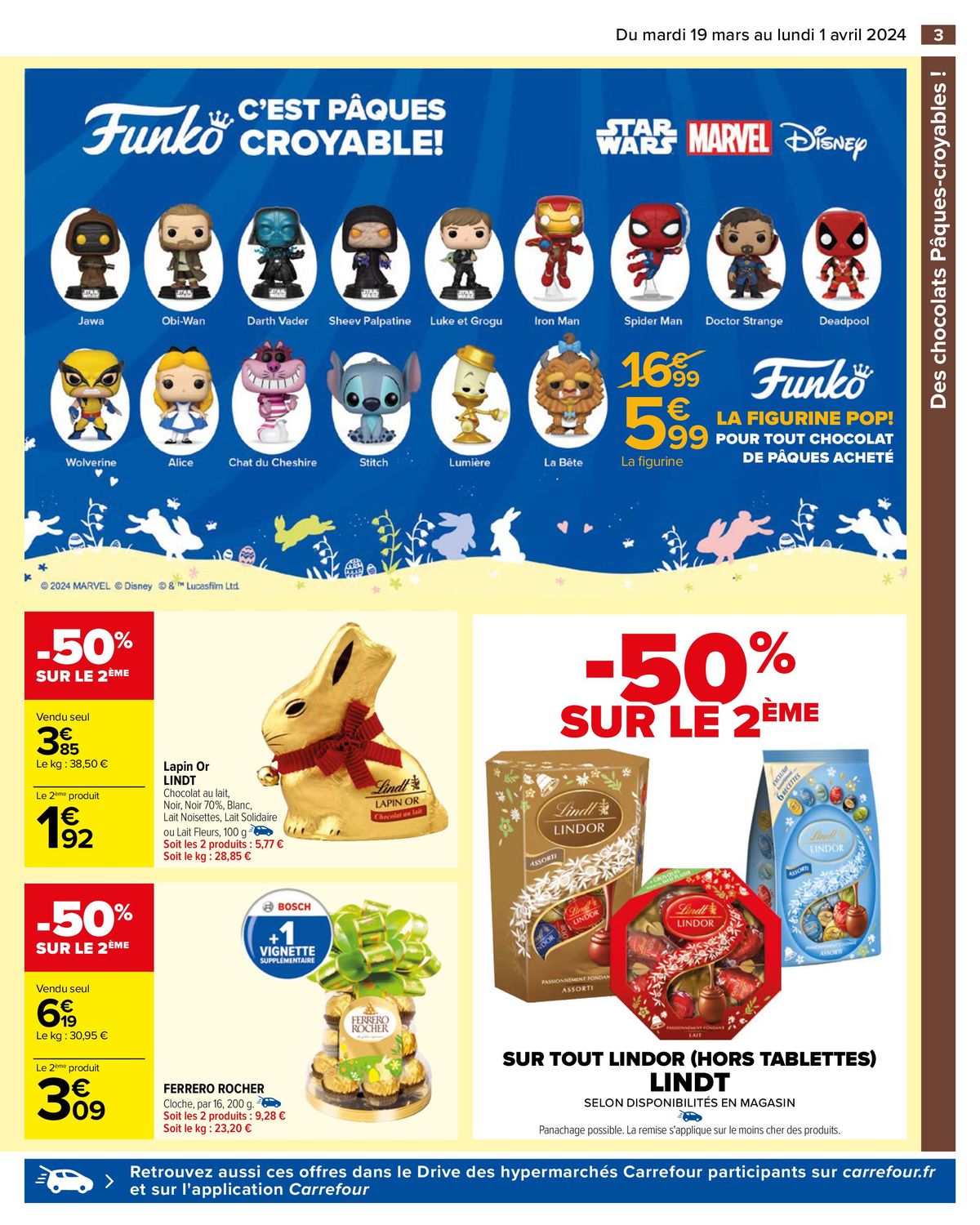 Catalogue Des chocolats à prix pâques croyables !, page 00005