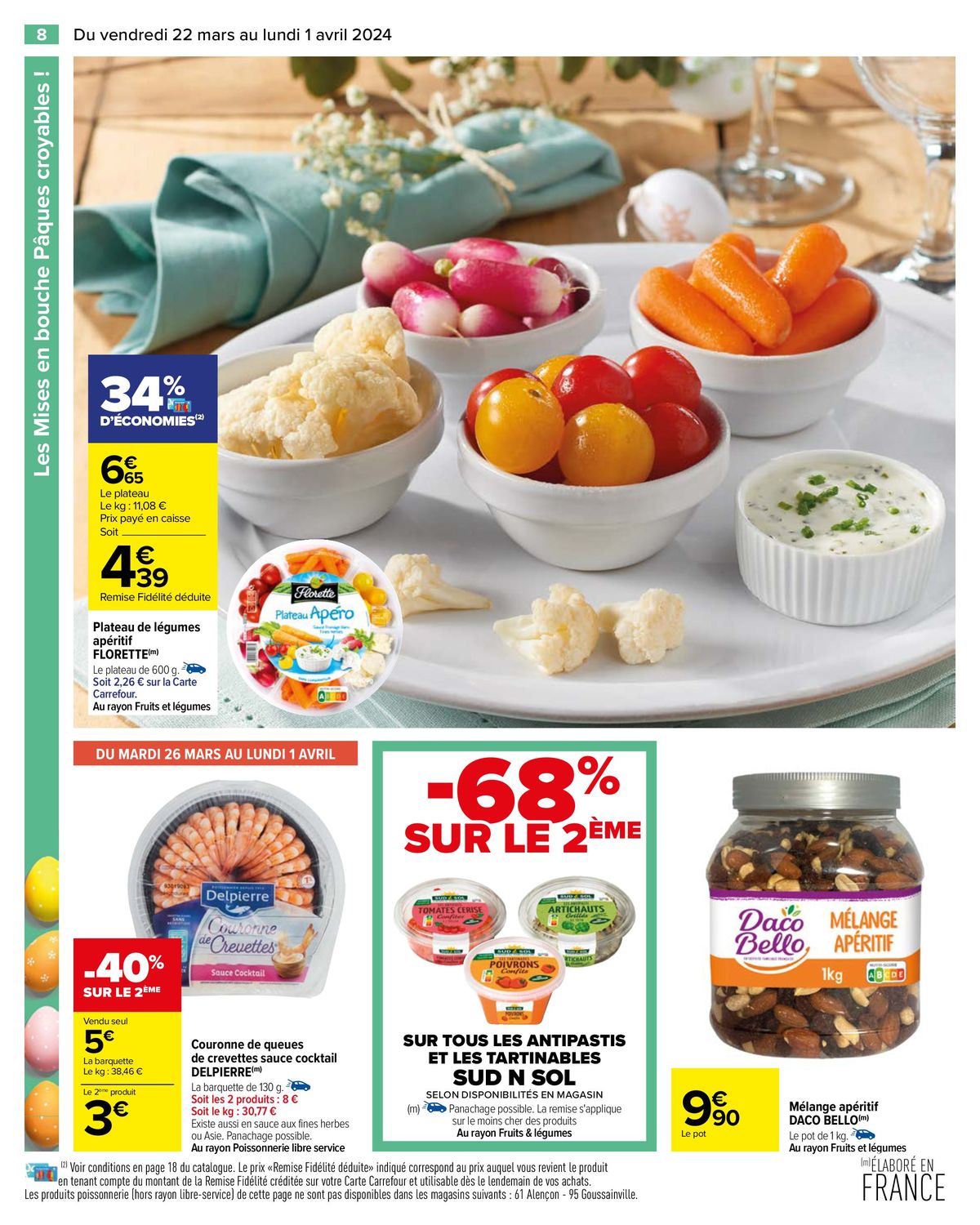 Catalogue Un Repas de Fête à Prix Pâques Croyable !, page 00010