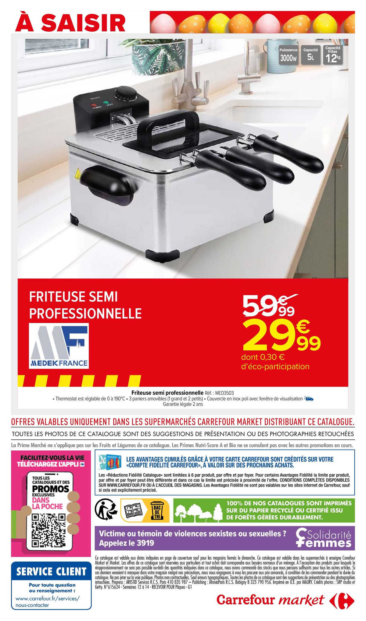 Catalogue Réussir ses fêtes à prix Pâques croyable !, page 00012