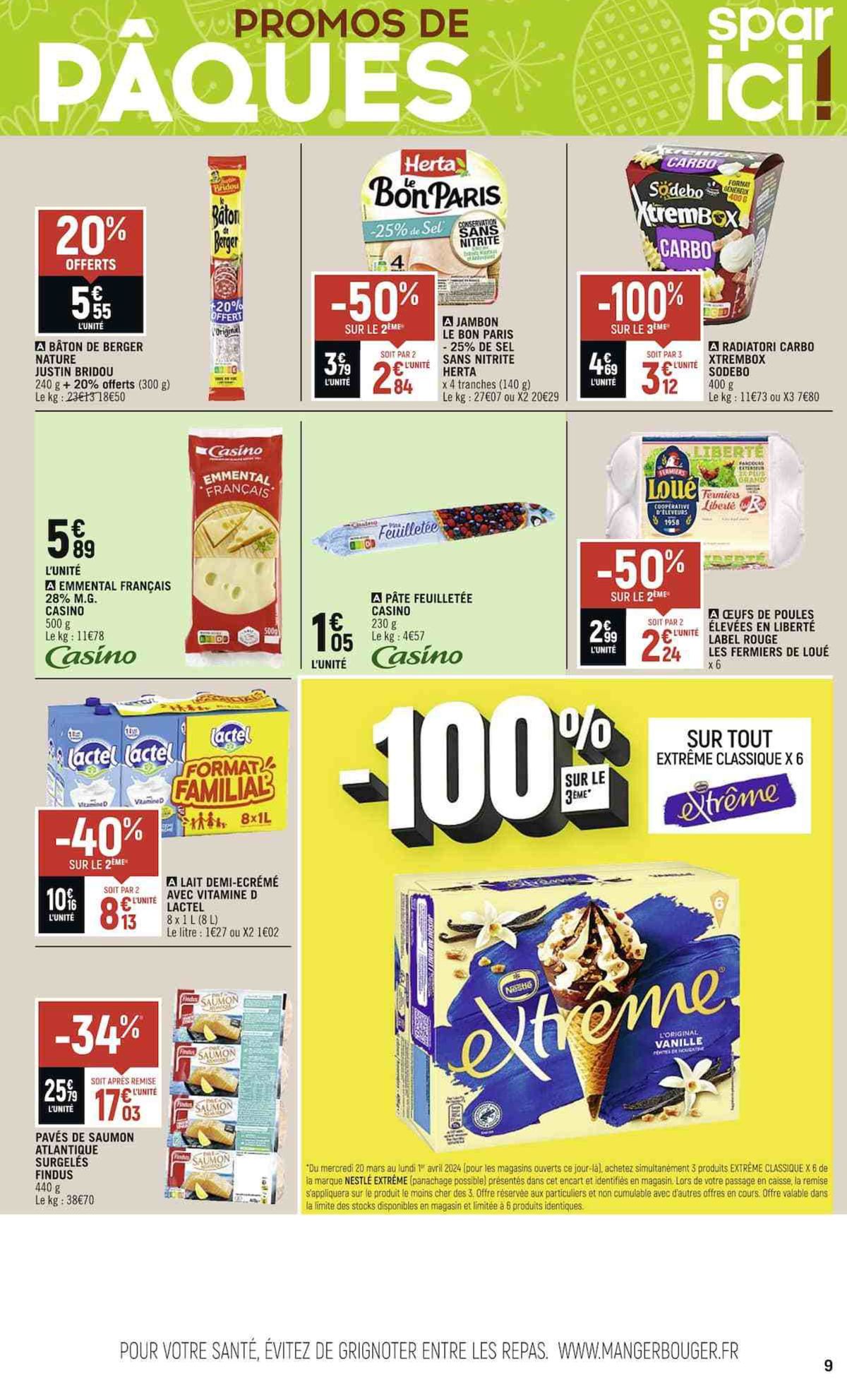 Catalogue SPAR ICI, LE BON GOÛTS DES PROMOS !, page 00011