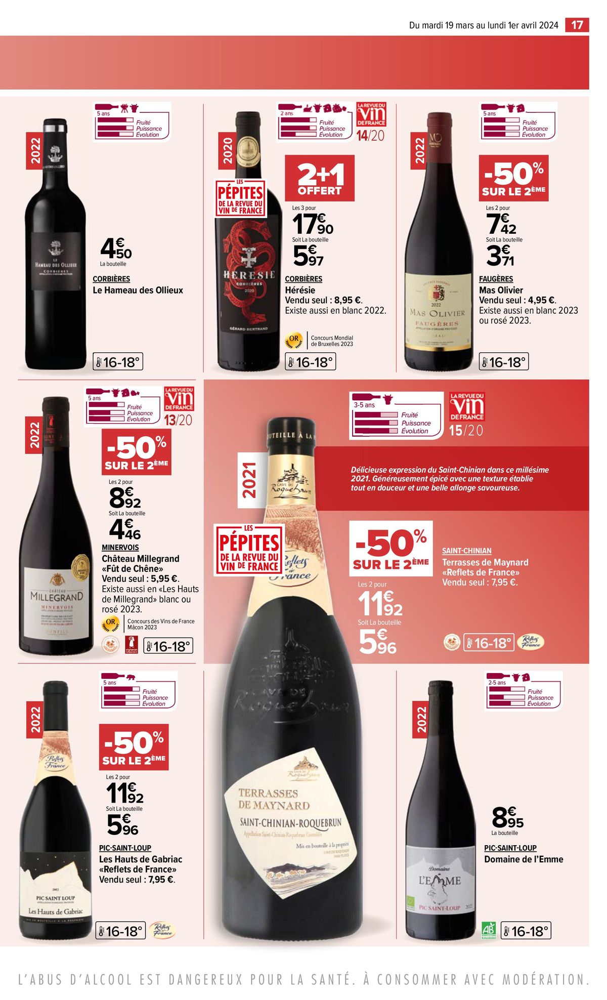 Catalogue FOIRE AUX VINS DE PRINTEMPS, page 00019