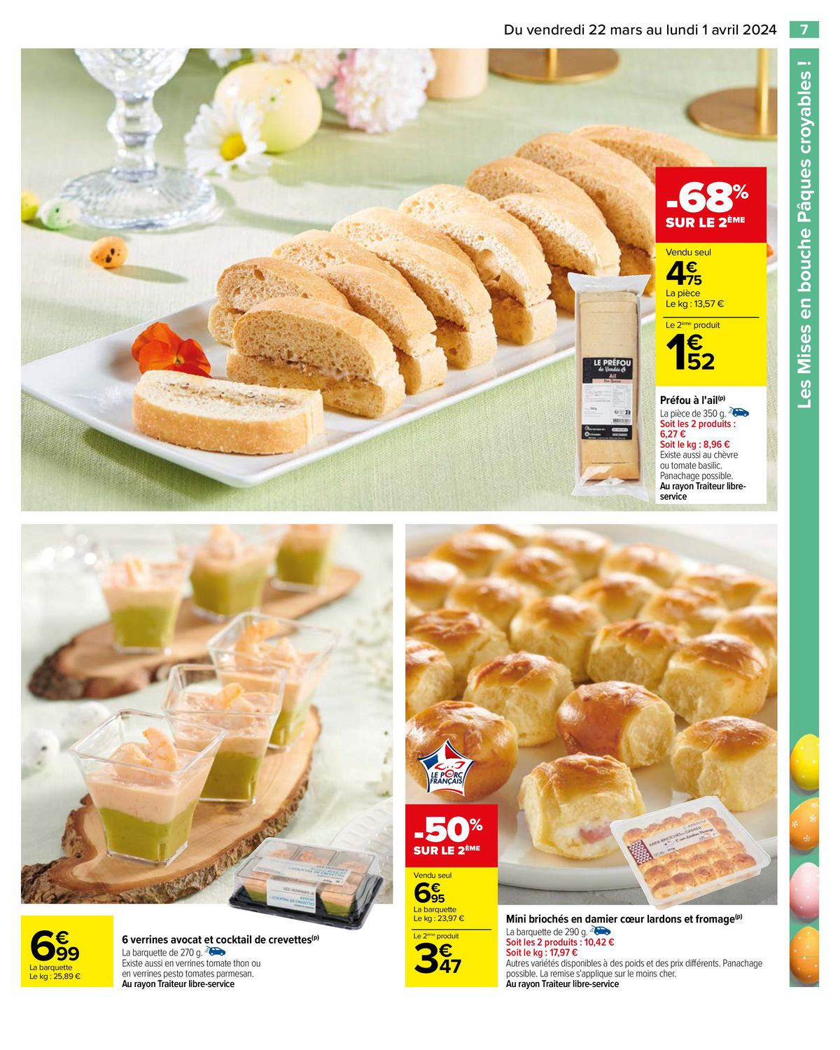 Catalogue Un Repas de Fête à Prix Pâques Croyable !, page 00009