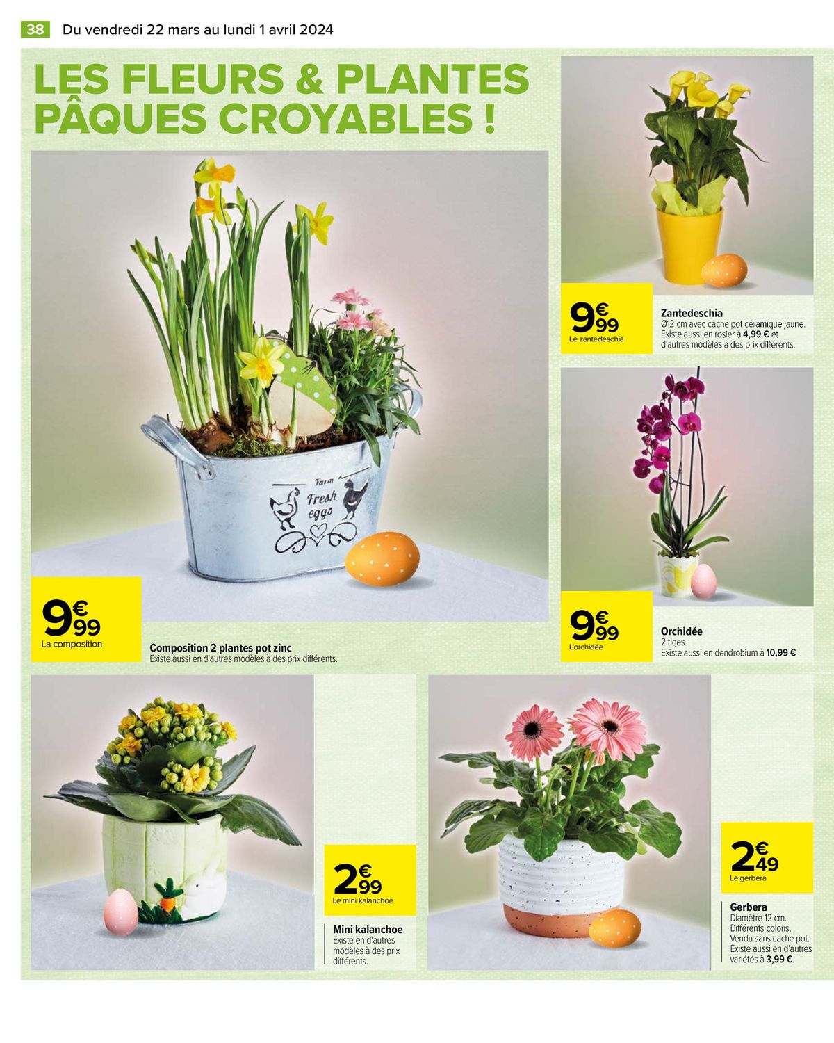 Catalogue Un Repas de Fête à Prix Pâques Croyable !, page 00040