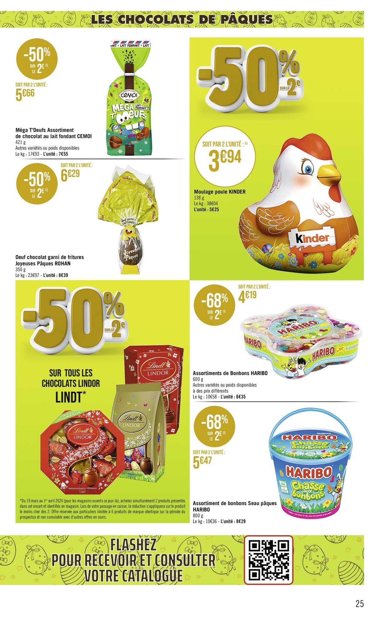 Catalogue OUI À LA CHASSE AUX PROMOS DE PÂQUES !, page 00025