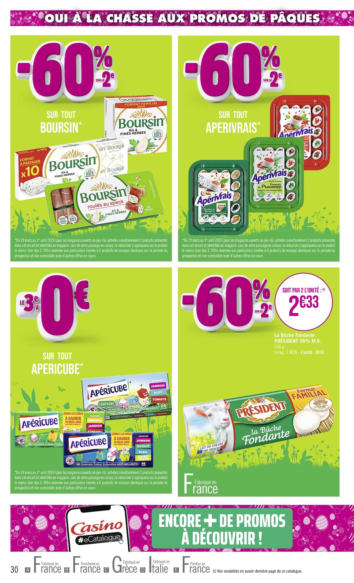 Catalogue OUI À LA CHASSE AUX PROMOS DE PÂQUES !, page 00030