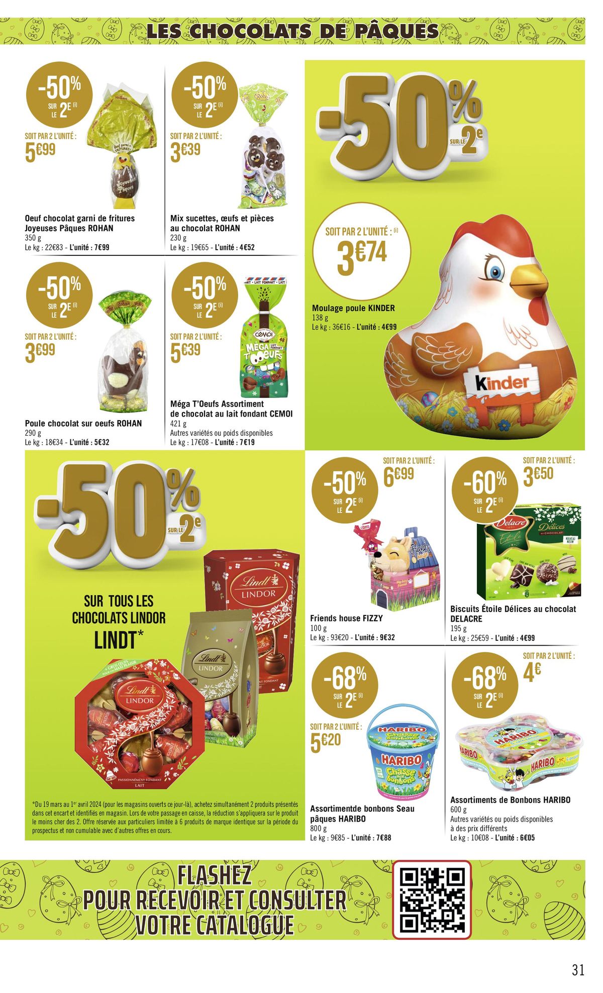 Catalogue OUI À LA CHASSE AUX PROMOS DE PÂQUES !, page 00031