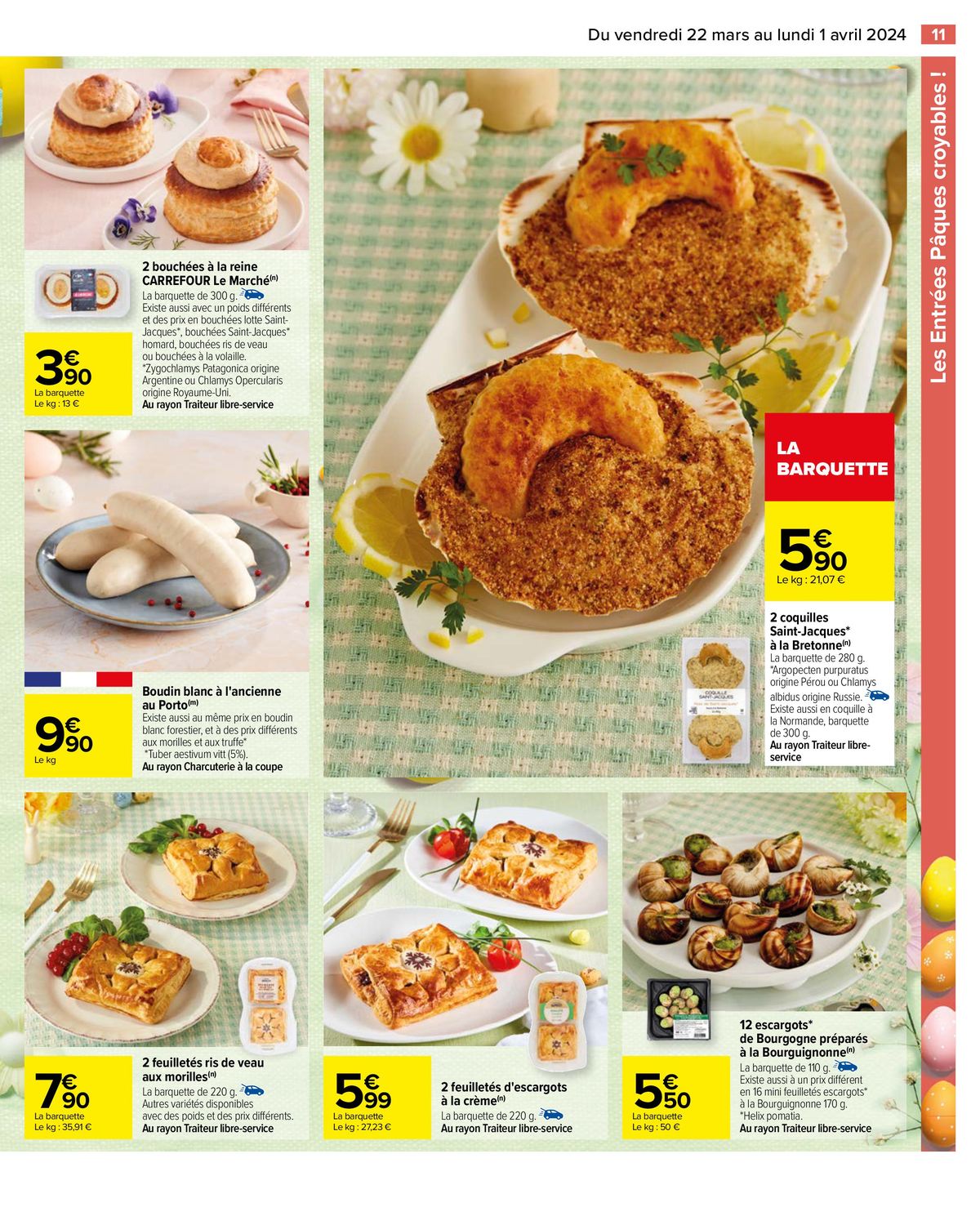 Catalogue Un Repas de Fête à Prix Pâques Croyable !, page 00013