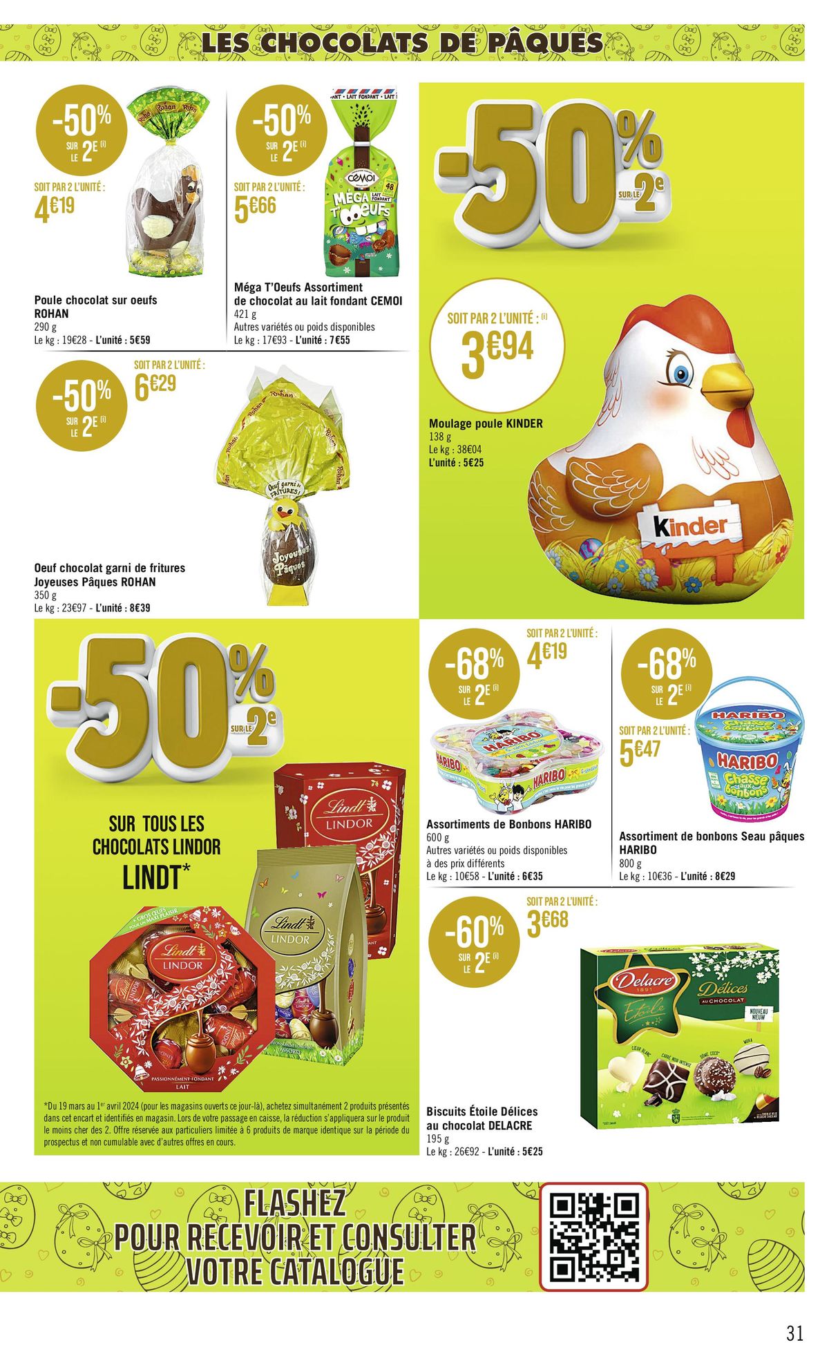 Catalogue OUI À LA CHASSE AUX PROMOS DE PÂQUES !, page 00031