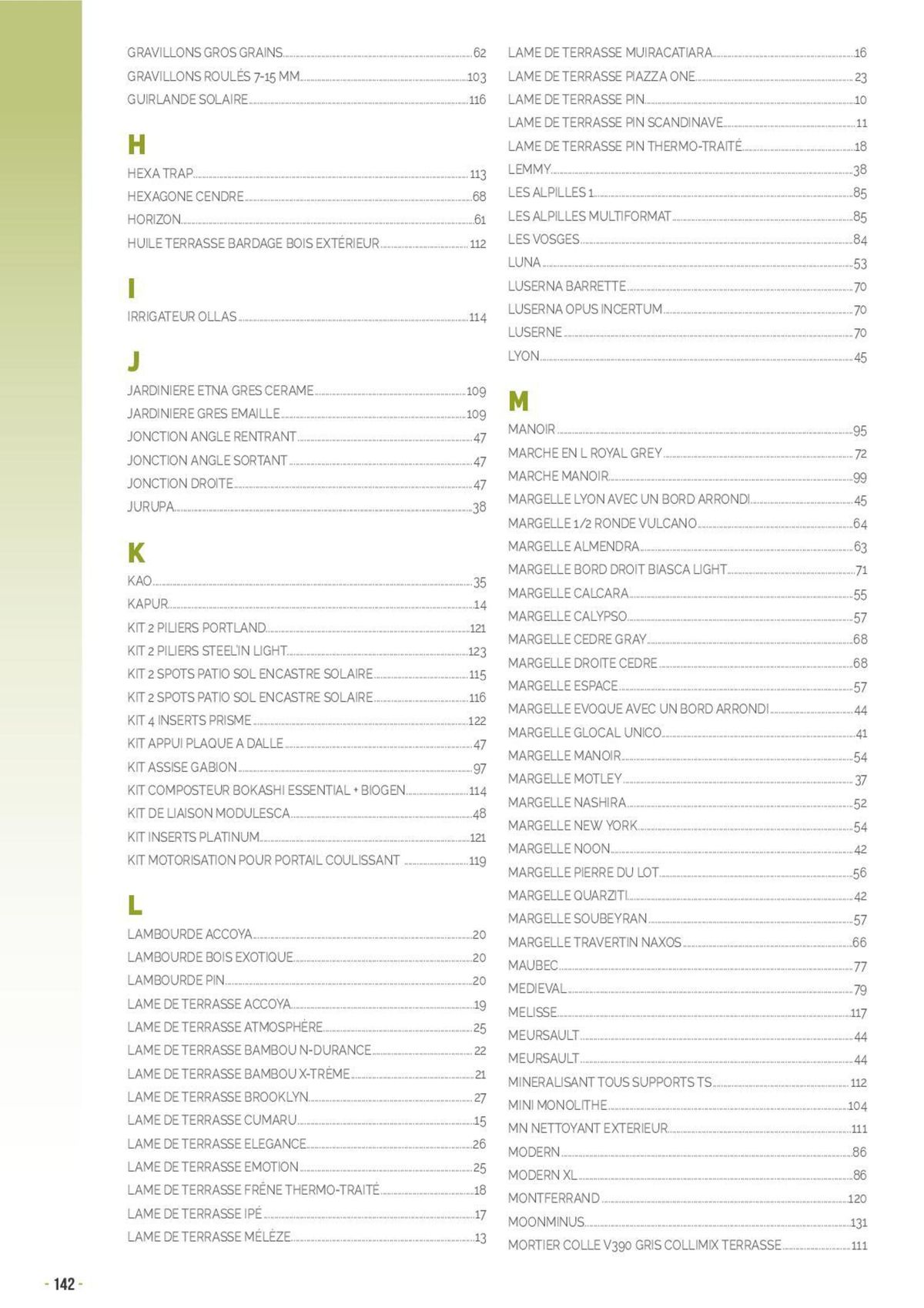 Catalogue Catalogue amenagements exterieurs 2024, page 00047