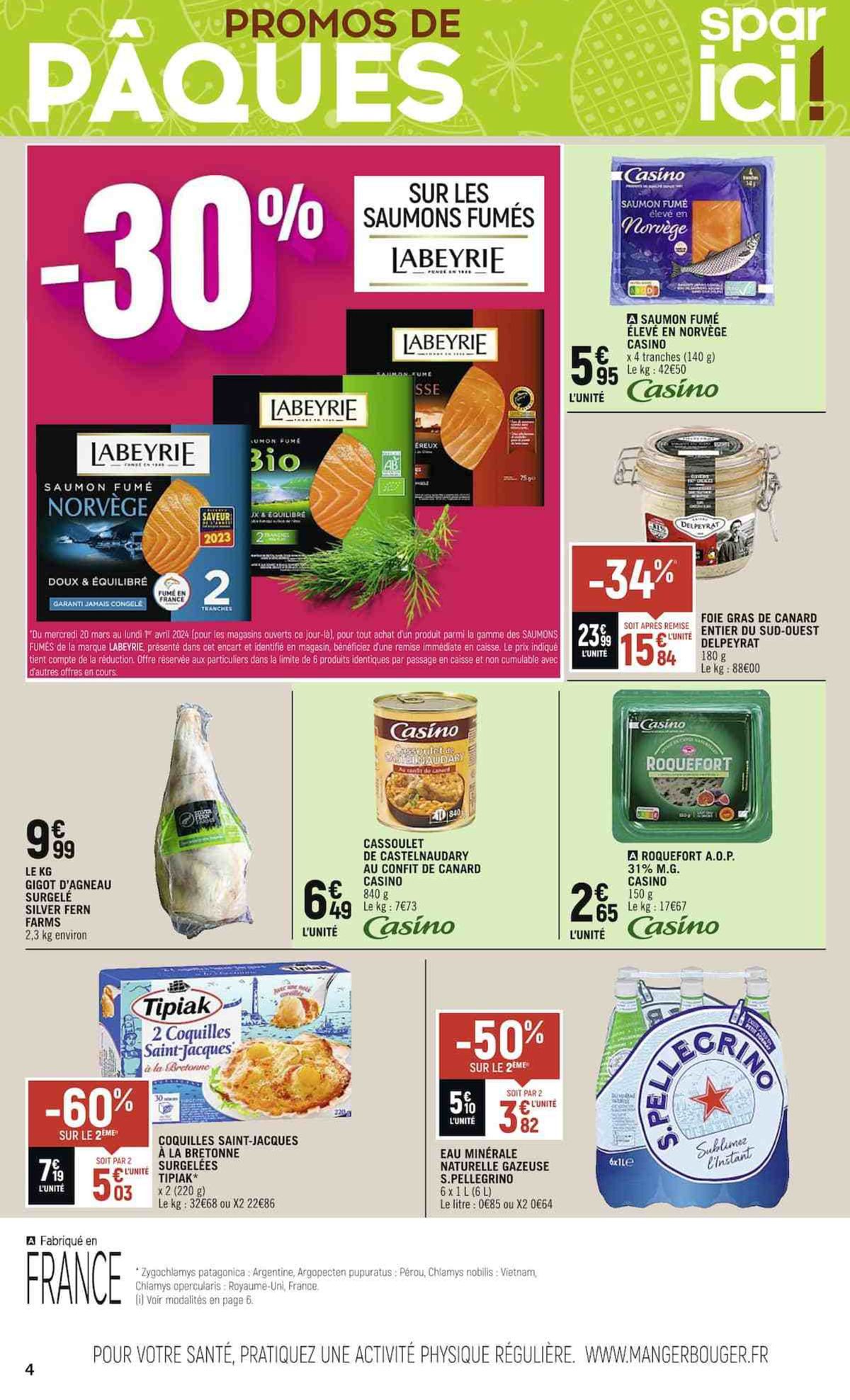 Catalogue SPAR ICI LES PROMOS DES GOURMANDS !, page 00004