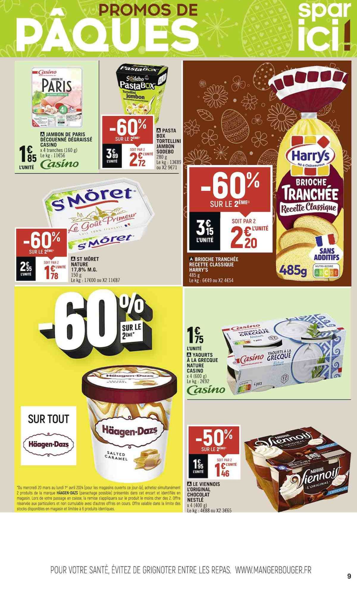 Catalogue SPAR ICI LES PROMOS DES GOURMANDS !, page 00009