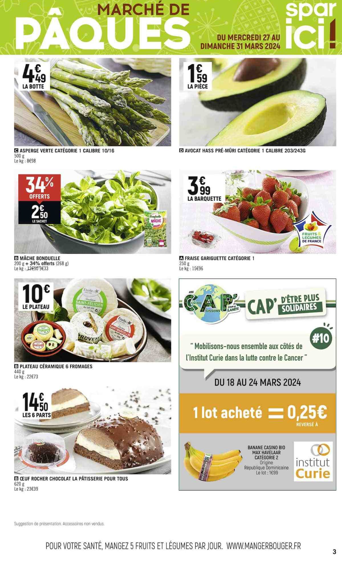 Catalogue SPAR ICI LES PROMOS DES GOURMANDS !, page 00005