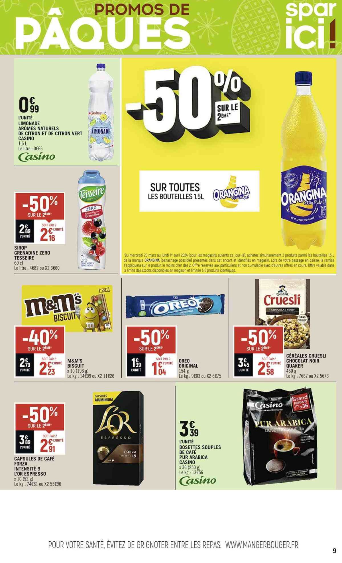 Catalogue SPAR ICI LES PROMOS DES GOURMANDS !, page 00011